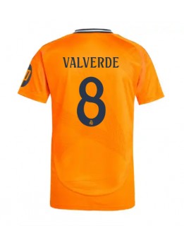 Billige Real Madrid Federico Valverde #8 Bortedrakt 2024-25 Kortermet